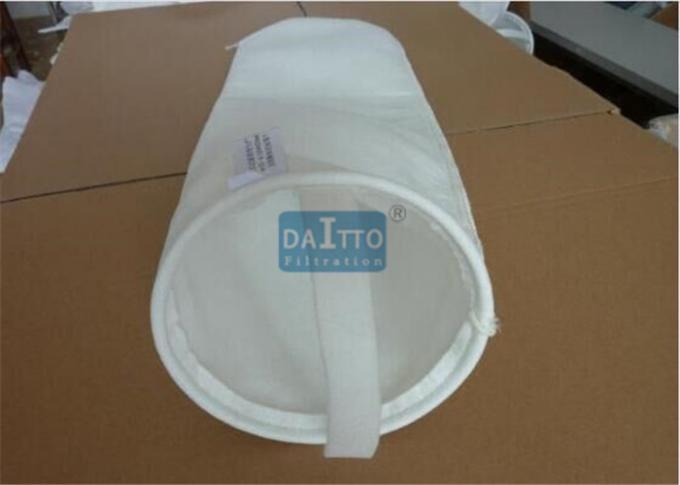 1# 2# Size High Temperature Filter Bags Favorable Molding Capability With Metal Ring