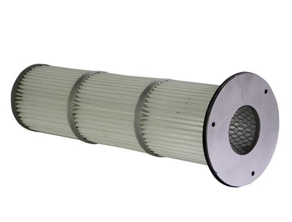 Long Pleated Industrial Air Filter Qualified Filter Media For Cement Industry