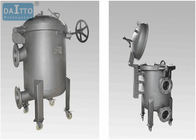 China Quick Open Sock Filter Housing Multiple Bags Design For Bag Filtration System factory