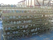 Industrial Galvanized Filter Bag Cage Customized Dimensions High Strength