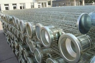China Spray Coating Baghouse Cages Carbon Steel / SS Material In Filtration Equipment factory