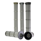 China Low Pressure Drop Pleated Filter Cartridge , Industrial Hepa Filter Careful Construction factory