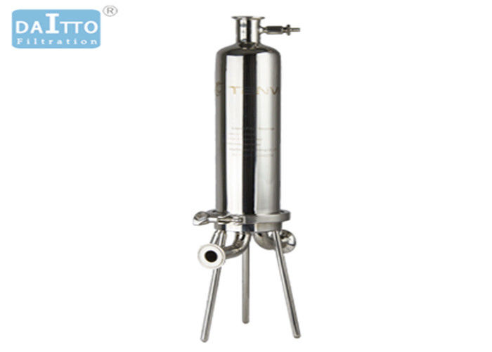 Pharmaceutical Single Bag Filter Housing , Cartridge Filter Housing 1/4