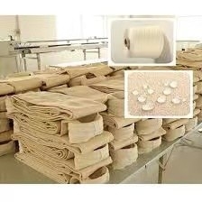 Nonwoven Pulse Jet Fabric Industrial Filter Bags 500gsm 750gsm For Gas Filtration