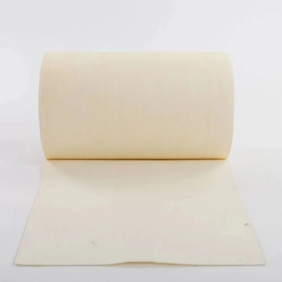 Asphalt Mixing Industrial Filter Cloth 2mm Dust Collector Filter Bag Material 450GSM ~ 650GSM