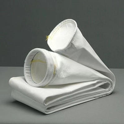 Pulse jet Sock PTFE Filter Bags Chemical Resisant With Ultra Low Emission
