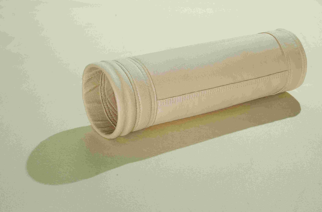 Polyphenylene Sulfite Pulse Jet Filter Bag 800gsm 24 Diameter Dust Collector Bags