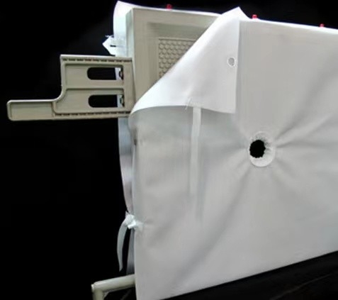 500gsm Metallurgy Felt Non Woven Fabric 10 Micron Filter Cloth For Solid Liquid Separation