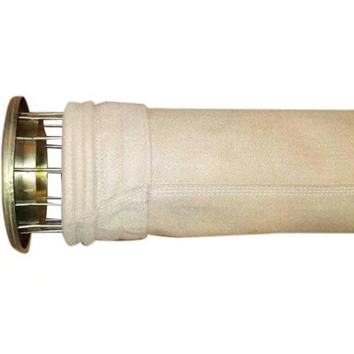 Pulse Jet Dust Extraction Filter Bags Media PTFE Dipping 800gsm For Coal Fired Boiler