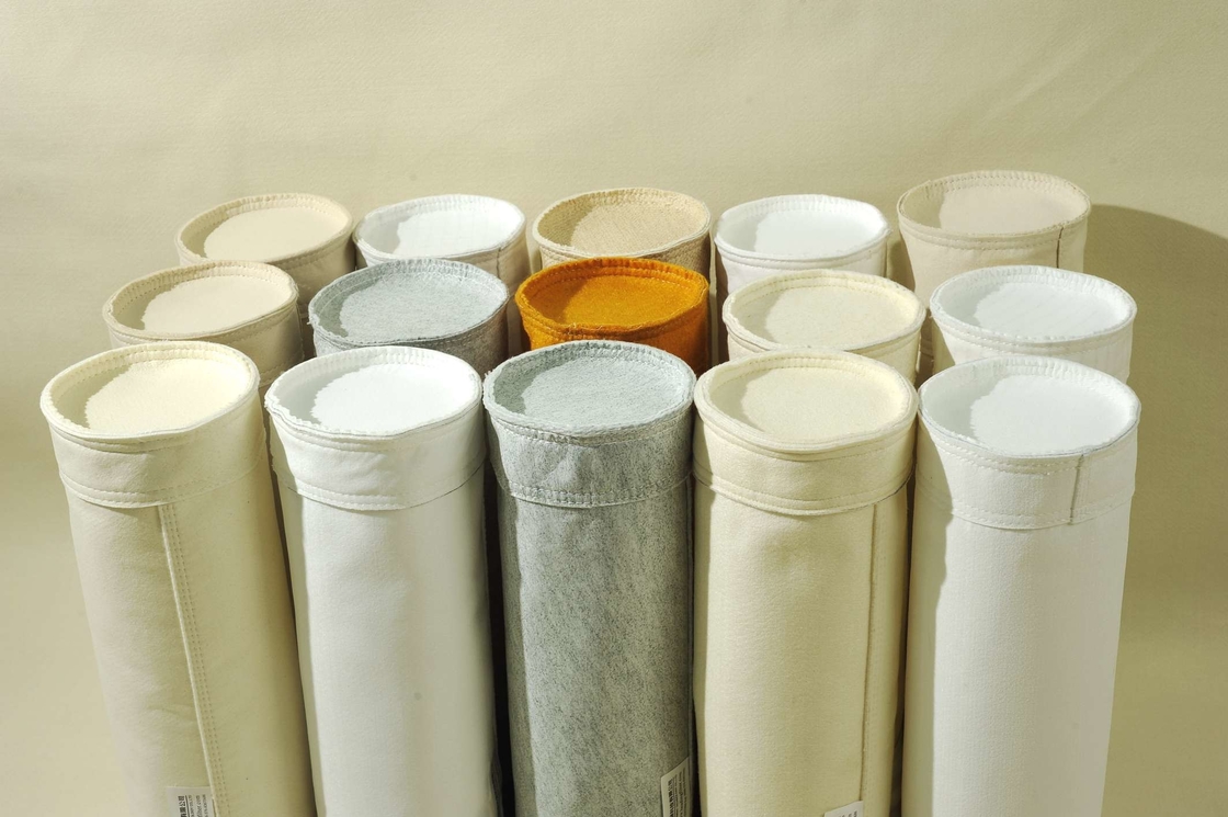 Pulse jet Industrial Filter Bags 10 micron Nomex Dust Collector Bags