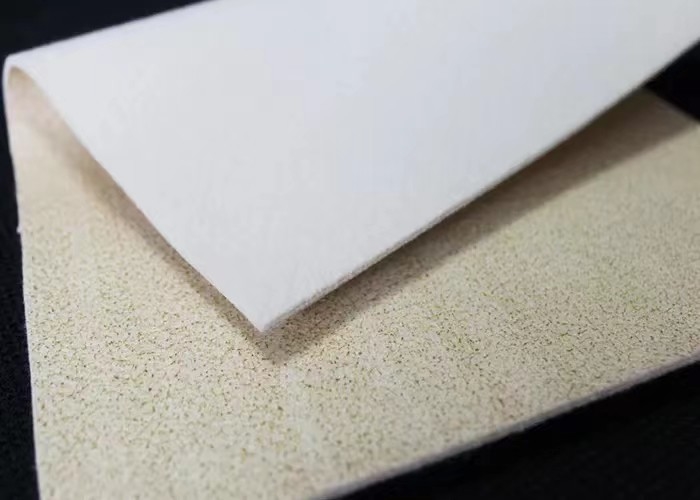 Calendering Air Filter Cloth Material 220cm Dust Collector Filter Fabric For Blast Furnace