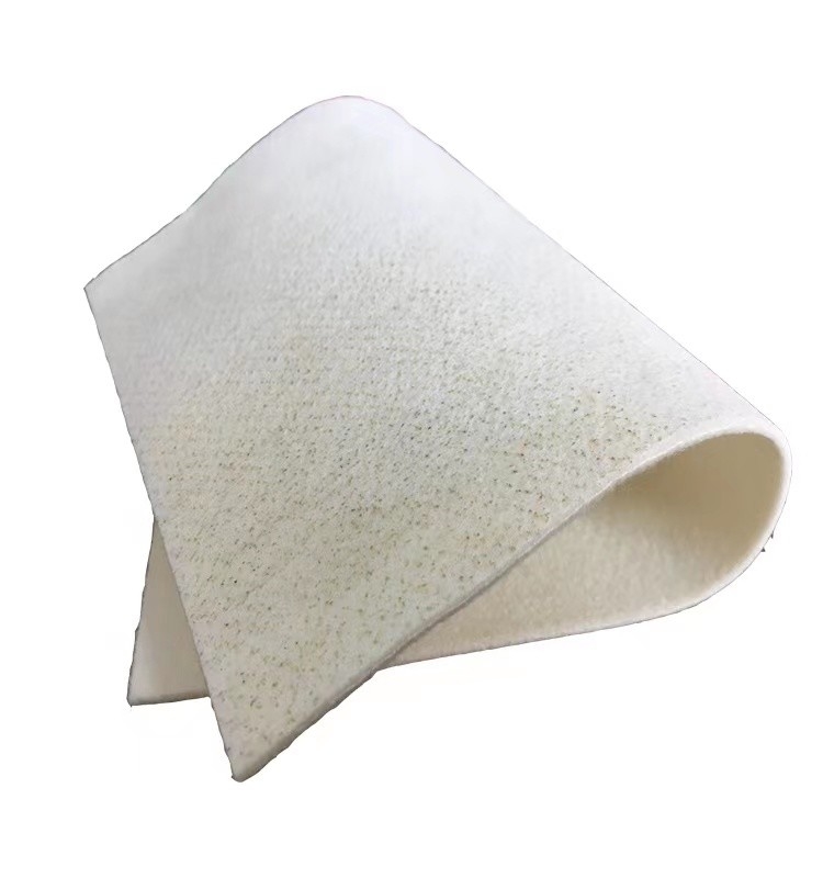 Waste Incineration Industrial Filter Cloth , Heat Resistant Polyester Fabric ISO9001