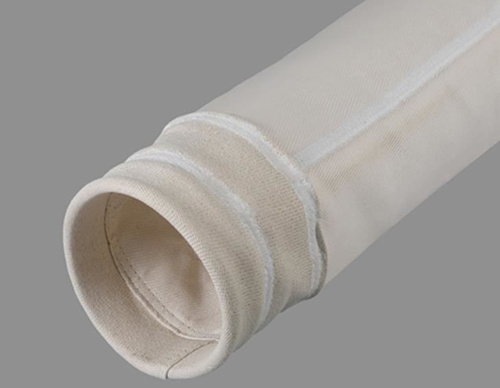 High Silicon Modified PTFE Filter Media Oil Repellent , 750gsm Cloth Filter Bag