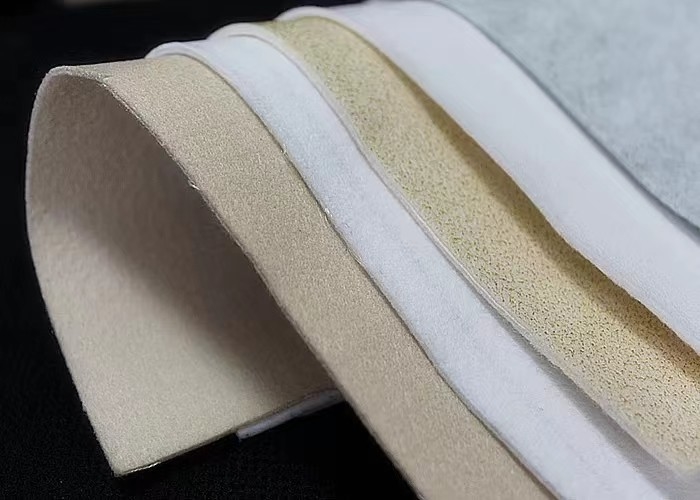 PPS Aramid Industrial Filter Cloth P84 PTFE Needle Felt For Dust Collector Baghouse