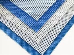 Mesh Screen Sludge Dewatering Spiral Filter Belt , PPS Synthetic Polyester Fabric