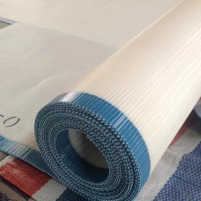 Blue Sldf Mesh Spiral Filter Belt Calendering For Dryer Of Paper Making