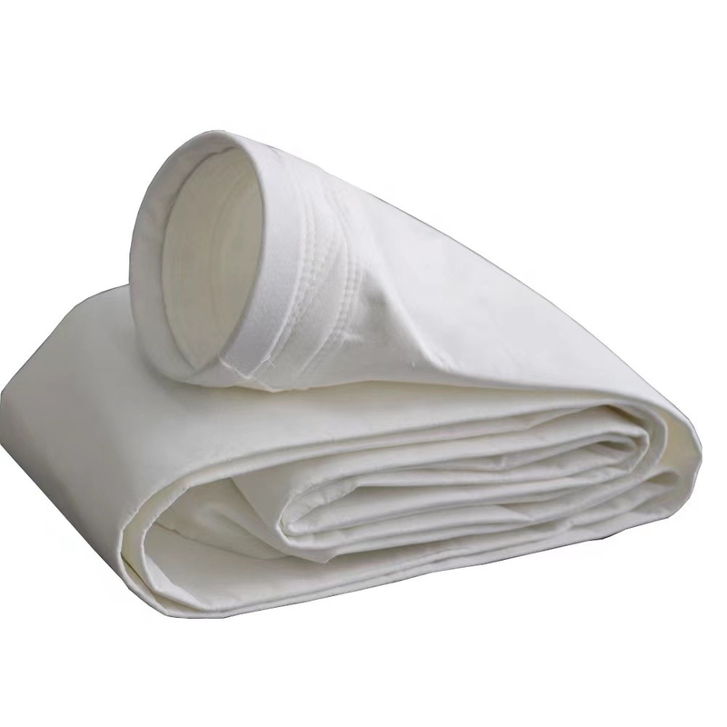 Pulse jet Sock PTFE Filter Bags Chemical Resisant With Ultra Low Emission