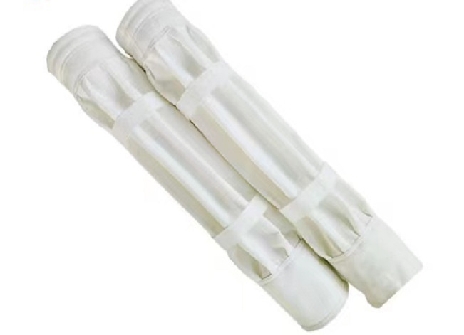 12 Pleats 130mm Polyester Felt Filter Bags Seal Cuff Double Layer