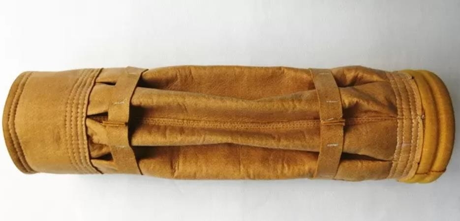 Two Layers 25 Micron Pleated Filter Bags 160mm P84 For Power Plant