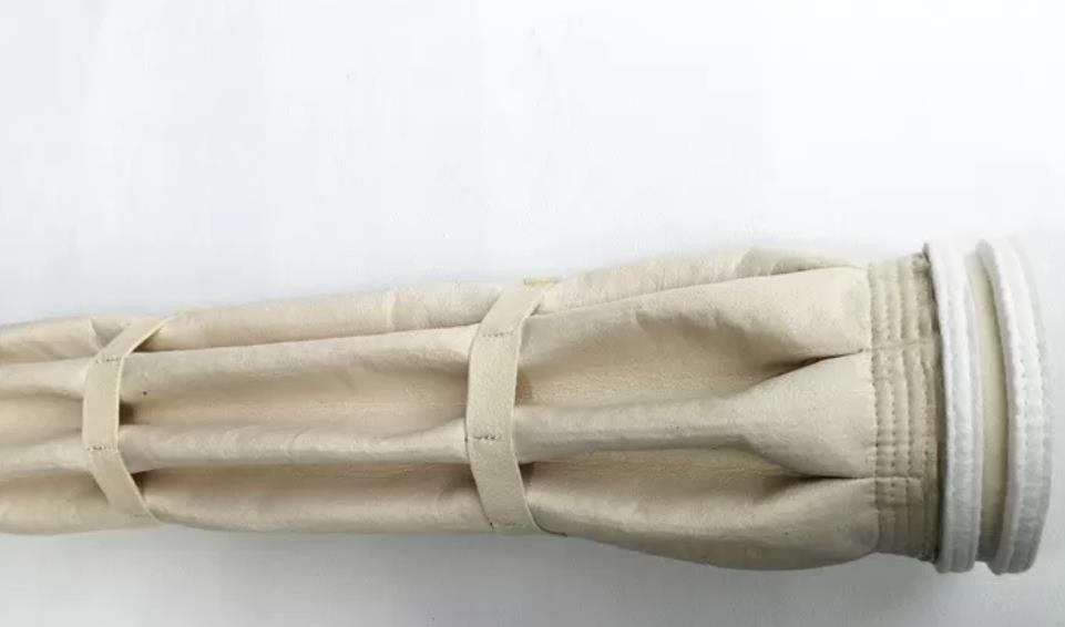 Ryton PPS Pleated Filter Bags Double Layer 150mm Diameter Seal Cuff Bead Cuff
