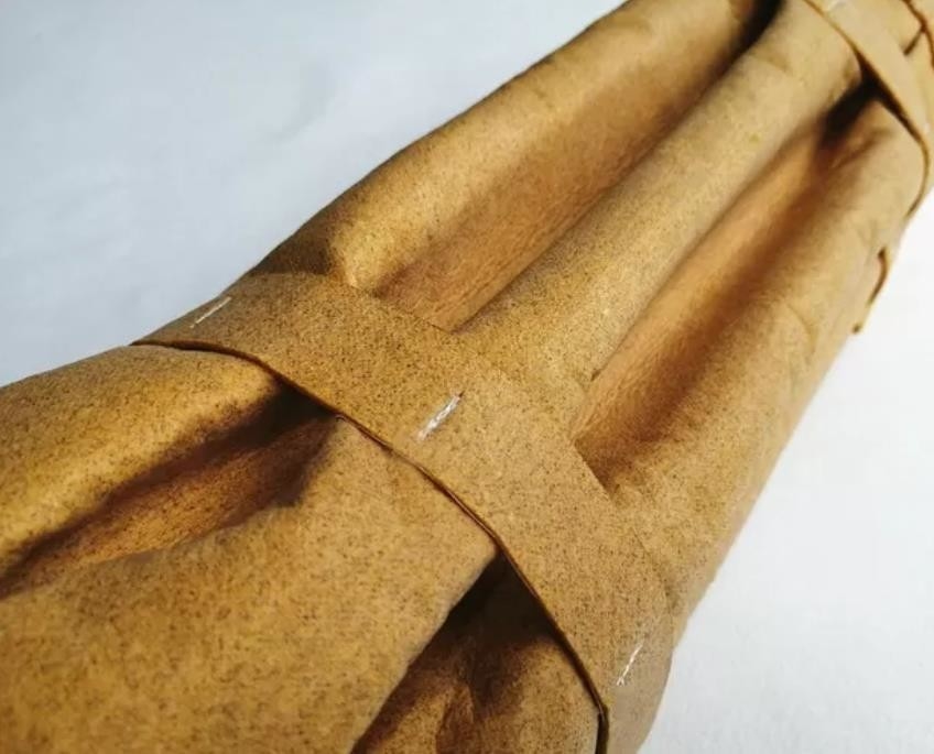 Polypropylene Felt Pleated Filter Bags Bead Cuff Head P84 150mm Polyimide