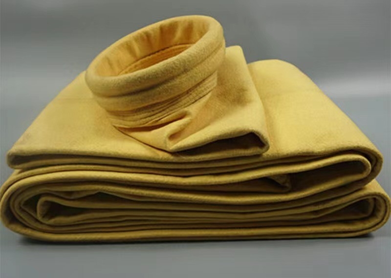 FMS Singeing High Temperature Fiberglass Filter Bag , Calendering Felt Air Filter Material