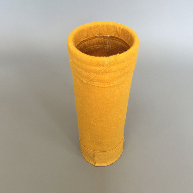 Polyamide P84 Industrial Dust Filter Bag Yellow Color