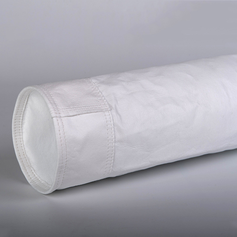 Industrial PTFE Felt Filter Bag 750g/m2 For Dust Prevention