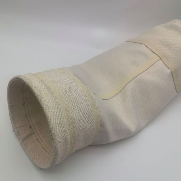 800g Glass Fiber Needle Felt Filter Bag For Cement Plant