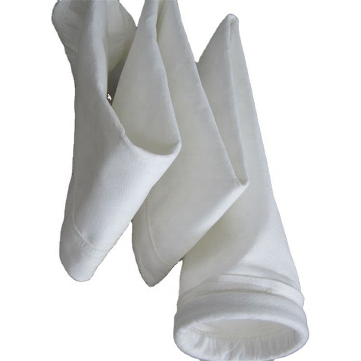 High Temperature Resistant Polyester Needle Felt Industrial Filter Bags Dust Bag