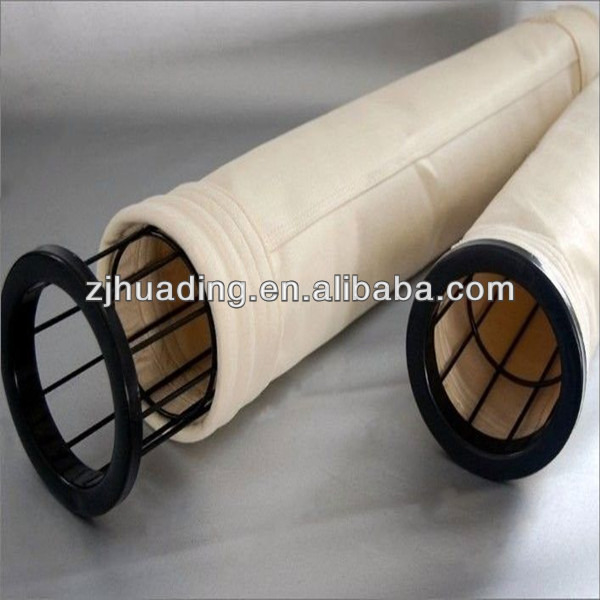 High Temp Round Hole Industrial Filter Bags for Dust Filtration