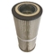 PTFE Membrane Threaded Filter Cartridge P84 , Polyester Pleated Dust Collection Cartridges