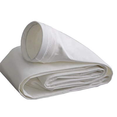 100% PTFE Felt Needle Felt Filter Bag Calendering Customized For Dust Collector System