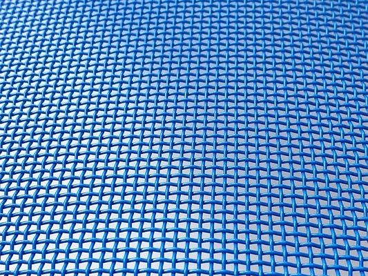 Dewatering Pressing Polyester Mesh Conveyor Belt , Linear Screen Mesh Belt Plain Weave
