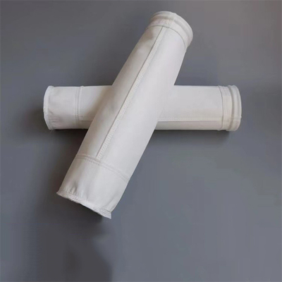 500 - 550g Polyester Dust Collector Filter Bags Emission Standard